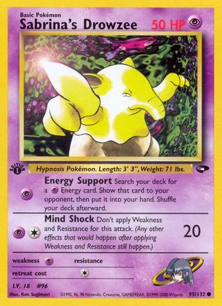 Sabrina's Drowzee (95/132) [Gym Challenge Unlimited] - Trinity Hobby