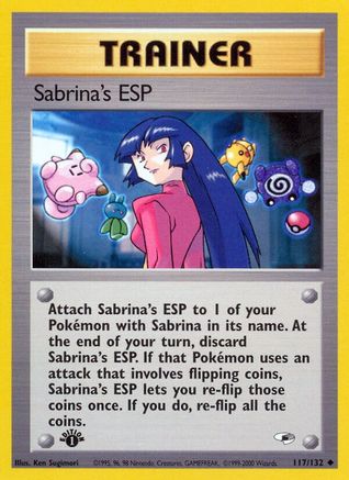 Sabrina's ESP (117/132) [Gym Heroes Unlimited] - Trinity Hobby