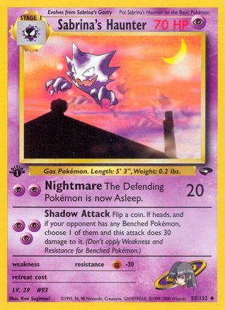 Sabrina's Haunter (55/132) [Gym Challenge Unlimited] - Trinity Hobby
