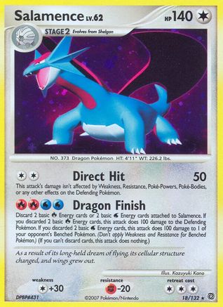 Salamence (18/132) [Diamond & Pearl: Secret Wonders] - Trinity Hobby