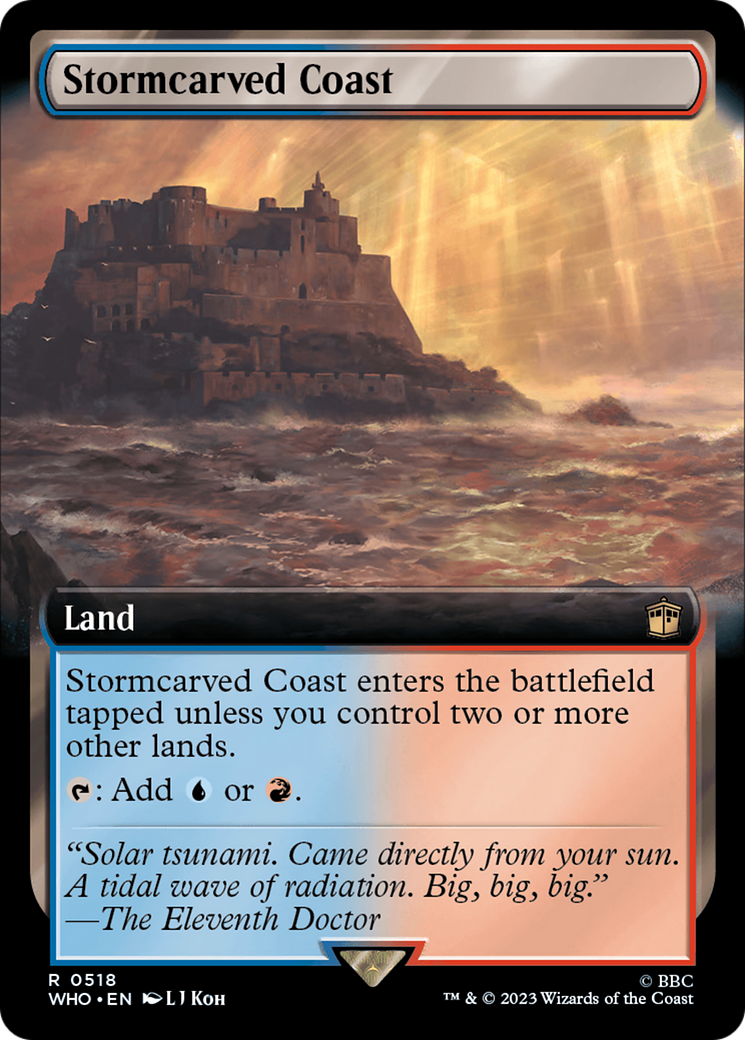 Stormcarved Coast (Extended Art) [Doctor Who] - Trinity Hobby