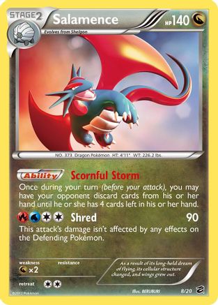 Salamence (8/20) [Black & White: Dragon Vault] - Trinity Hobby