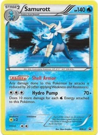 Samurott (BW22) [Black & White: Black Star Promos] - Trinity Hobby