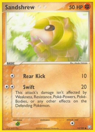 Sandshrew (74/109) [EX: Team Rocket Returns] - Trinity Hobby