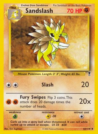 Sandslash (62/110) [Legendary Collection] - Trinity Hobby