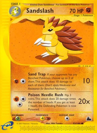 Sandslash (93/144) [Skyridge] - Trinity Hobby