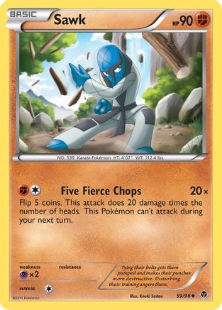 Sawk (59/98) [Black & White: Emerging Powers] - Trinity Hobby