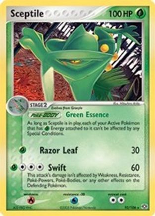 Sceptile (10/106) (Theme Deck Exclusive) [EX: Emerald] - Trinity Hobby