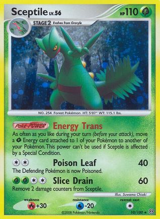 Sceptile (10/100) [Diamond & Pearl: Stormfront] - Trinity Hobby