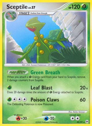 Sceptile (30/99) [Platinum: Arceus] - Trinity Hobby