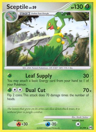 Sceptile (31/99) [Platinum: Arceus] - Trinity Hobby