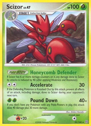 Scizor (25/100) [Diamond & Pearl: Stormfront] - Trinity Hobby