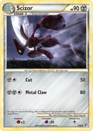 Scizor (7/90) [HeartGold & SoulSilver: Undaunted] - Trinity Hobby