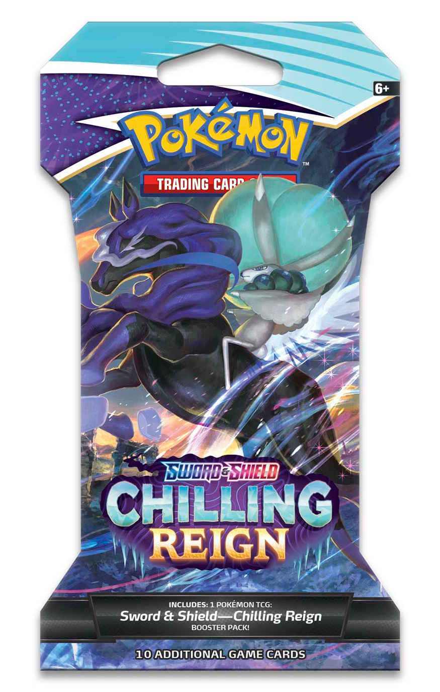 Sword & Shield: Chilling Reign - Sleeved Booster Pack - Trinity Hobby