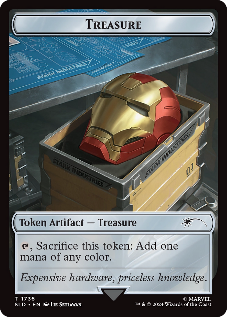Treasure  [Foil]  (SLD-1736) - [Secret Lair Drop] - Trinity Hobby