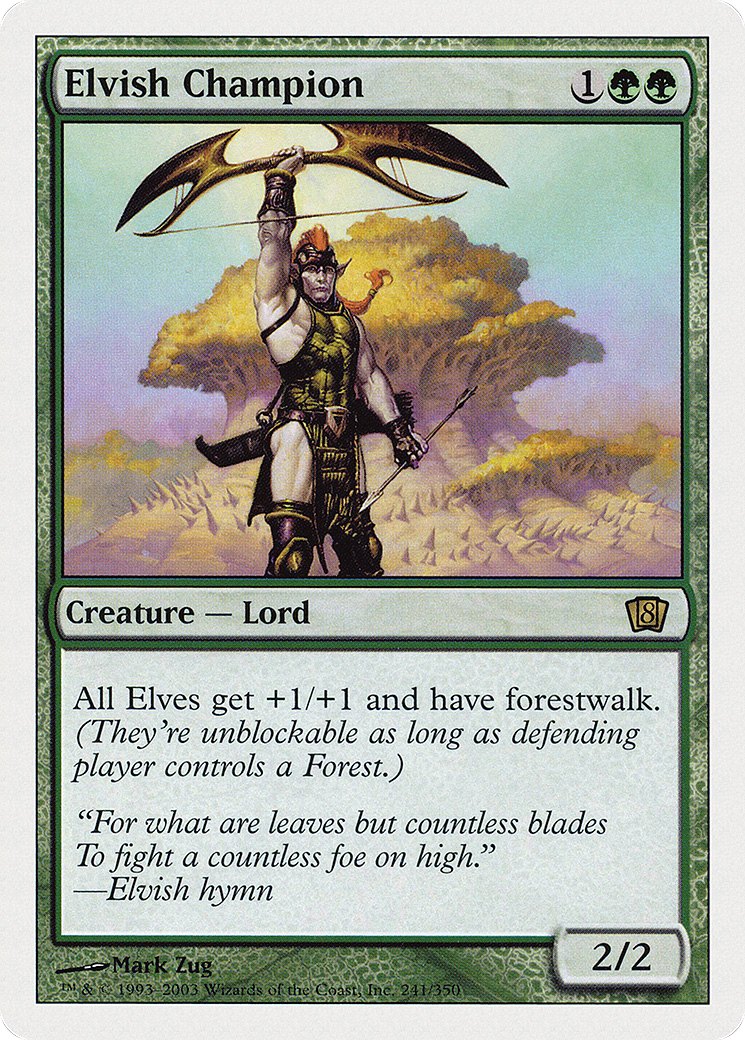 Elvish Champion [Eighth Edition] - Trinity Hobby