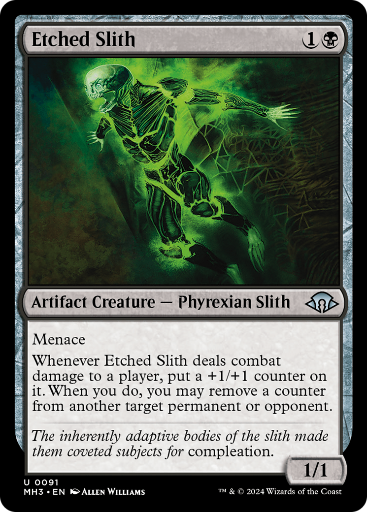 Etched Slith [Modern Horizons 3] - Trinity Hobby