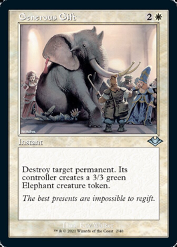 Generous Gift (Retro) [Modern Horizons] - Trinity Hobby