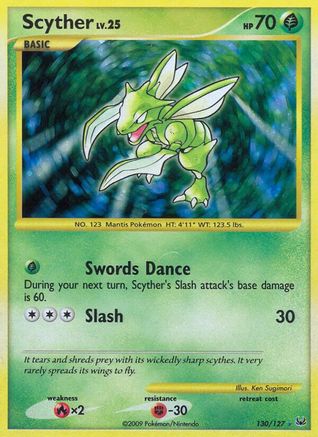 Scyther (130/127) [Platinum: Base Set] - Trinity Hobby