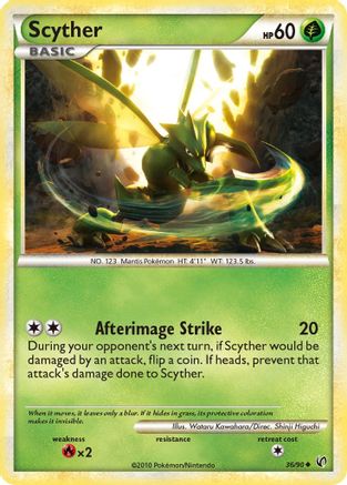 Scyther (36/90) [HeartGold & SoulSilver: Undaunted] - Trinity Hobby