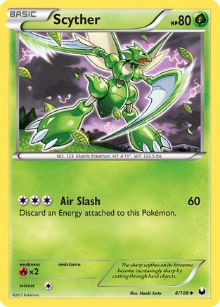 Scyther (4/108) [Black & White: Dark Explorers] - Trinity Hobby