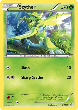 Scyther (7/149) [Black & White: Boundaries Crossed] - Trinity Hobby