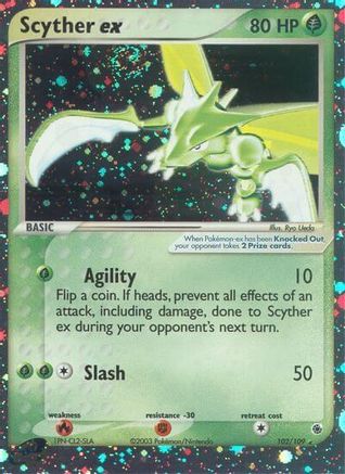 Scyther ex (102/109) [EX: Ruby & Sapphire] - Trinity Hobby