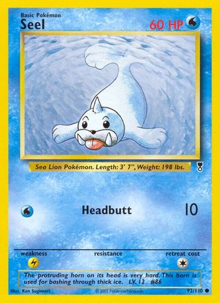 Seel (92/110) [Legendary Collection] - Trinity Hobby