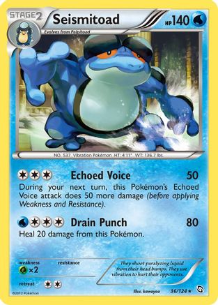 Seismitoad (36/124) [Black & White: Dragons Exalted] - Trinity Hobby