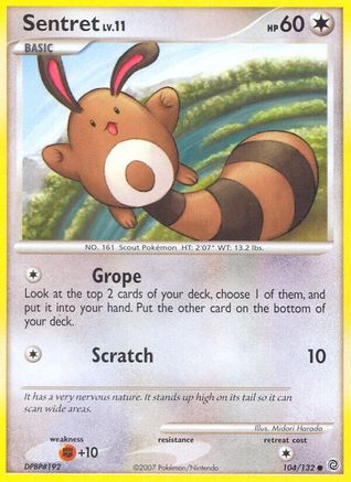 Sentret (104/132) [Diamond & Pearl: Secret Wonders] - Trinity Hobby