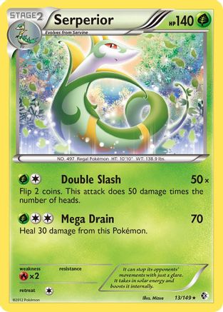Serperior (13/149) [Black & White: Boundaries Crossed] - Trinity Hobby