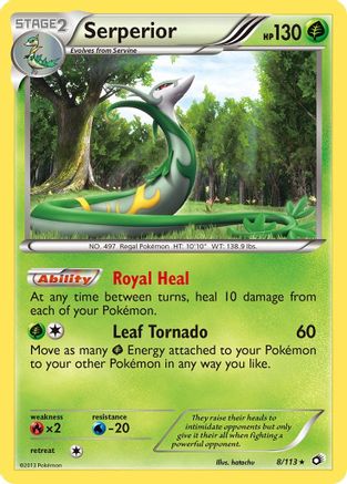 Serperior (8/113) [Black & White: Legendary Treasures] - Trinity Hobby