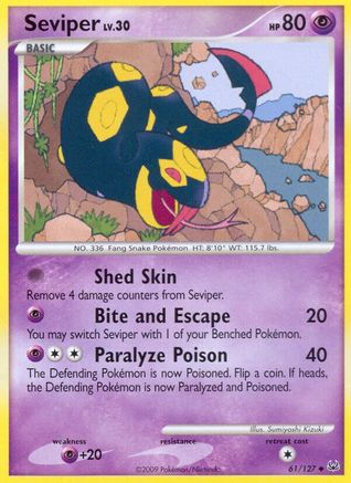 Seviper (61/127) [Platinum: Base Set] - Trinity Hobby