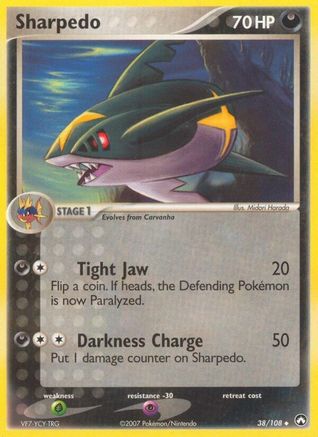 Sharpedo (38/108) [EX: Power Keepers] - Trinity Hobby
