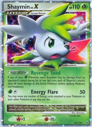 Shaymin LV.X (127/127) [Platinum: Base Set] - Trinity Hobby