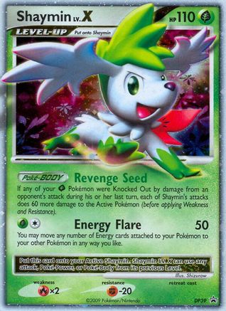 Shaymin LV.X (DP39) [Diamond & Pearl: Black Star Promos] - Trinity Hobby