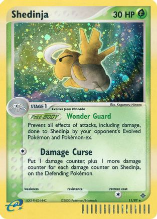 Shedinja (11/97) [EX: Dragon] - Trinity Hobby