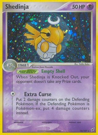 Shedinja (14/107) [EX: Deoxys] - Trinity Hobby