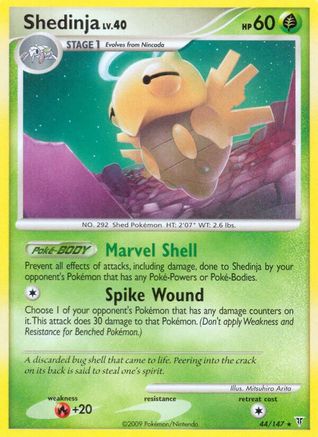 Shedinja (44/147) [Platinum: Supreme Victors] - Trinity Hobby