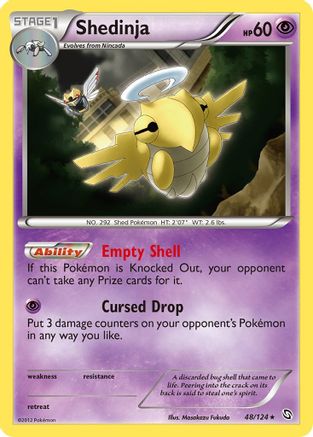 Shedinja (48/124) [Black & White: Dragons Exalted] - Trinity Hobby