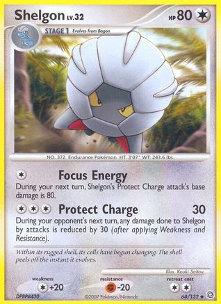 Shelgon (64/132) [Diamond & Pearl: Secret Wonders] - Trinity Hobby