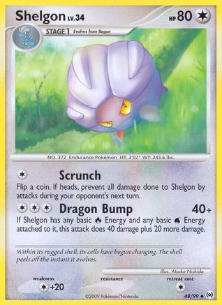 Shelgon (48/99) [Platinum: Arceus] - Trinity Hobby