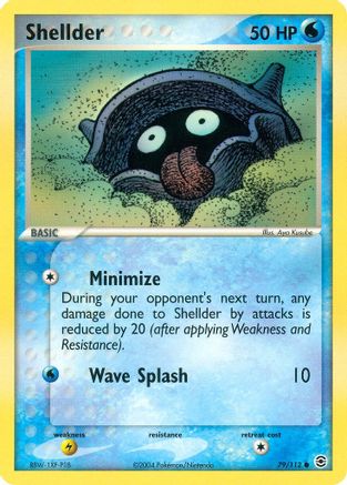 Shellder (79/112) [EX: FireRed & LeafGreen] - Trinity Hobby