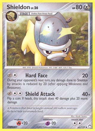 Shieldon (63/123) [Diamond & Pearl: Mysterious Treasures] - Trinity Hobby