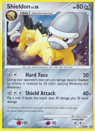 Shieldon (DP08) [Diamond & Pearl: Black Star Promos] - Trinity Hobby