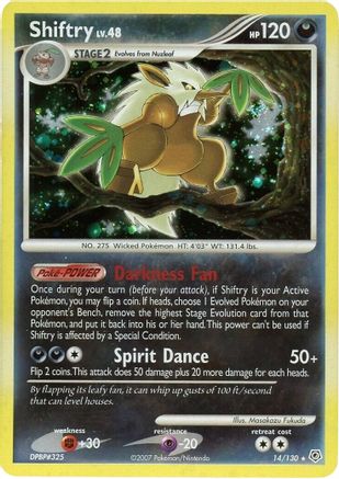 Shiftry (14/130) [Diamond & Pearl: Base Set] - Trinity Hobby