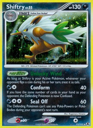 Shiftry (13/111) [Platinum: Rising Rivals] - Trinity Hobby