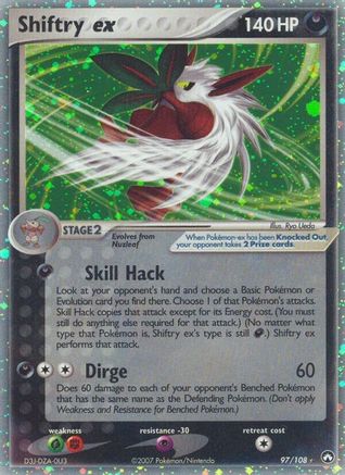 Shiftry ex (97/108) [EX: Power Keepers] - Trinity Hobby
