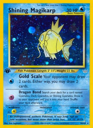 Shining Magikarp (66/64) [Neo Revelation 1st Edition] - Trinity Hobby