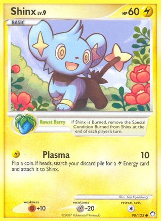 Shinx (98/123) [Diamond & Pearl: Mysterious Treasures] - Trinity Hobby